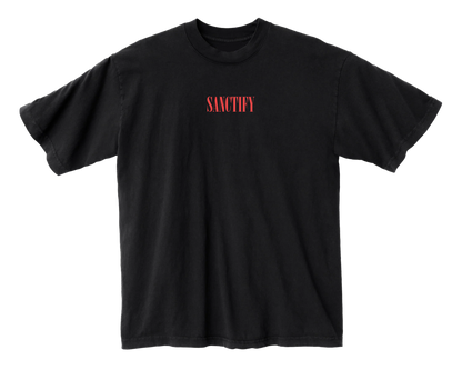 Saint Michael Black Tee
