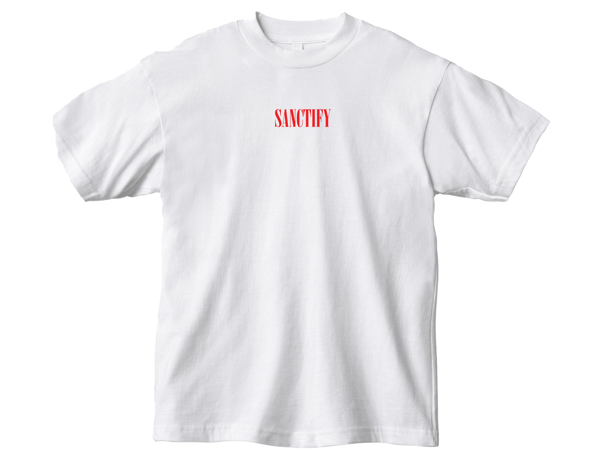 Saint Michael White Tee – Sanctify
